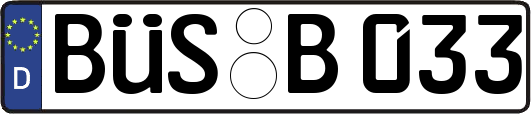 BÜS-B033