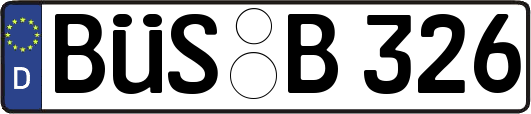 BÜS-B326