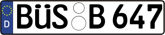 BÜS-B647