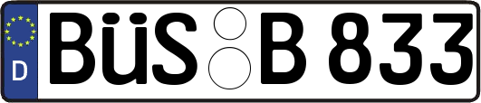 BÜS-B833
