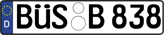 BÜS-B838