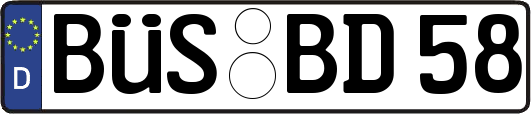 BÜS-BD58