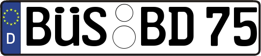 BÜS-BD75