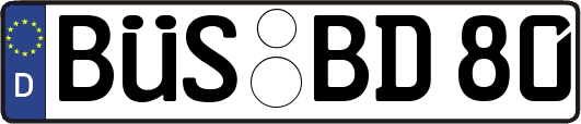 BÜS-BD80