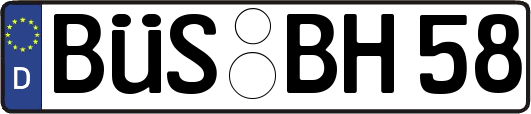 BÜS-BH58