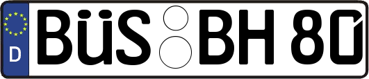 BÜS-BH80