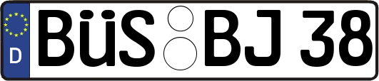BÜS-BJ38