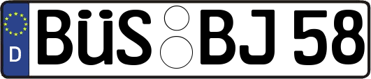 BÜS-BJ58