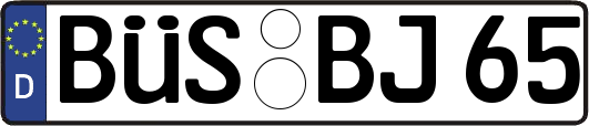 BÜS-BJ65
