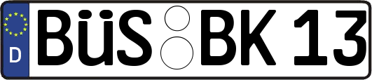 BÜS-BK13