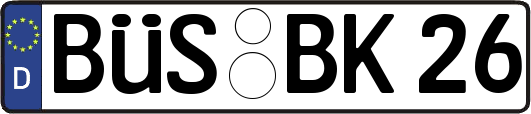 BÜS-BK26