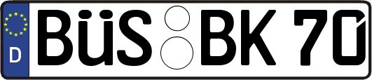BÜS-BK70