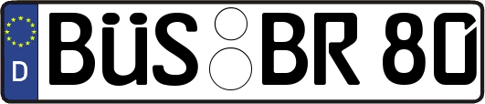 BÜS-BR80