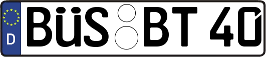 BÜS-BT40