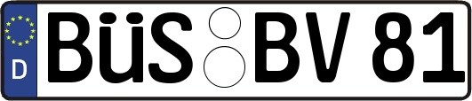 BÜS-BV81