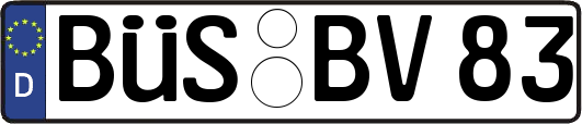 BÜS-BV83