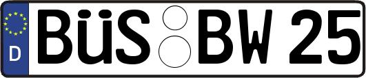 BÜS-BW25