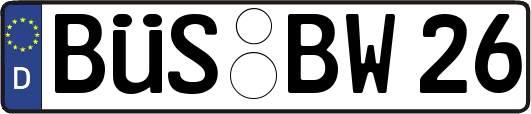 BÜS-BW26
