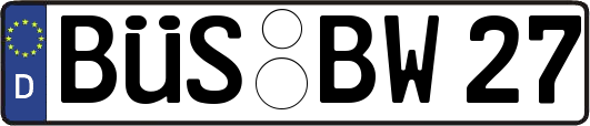 BÜS-BW27