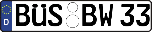 BÜS-BW33