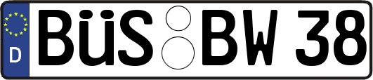 BÜS-BW38