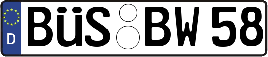 BÜS-BW58