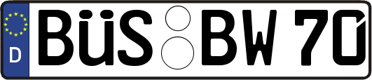BÜS-BW70