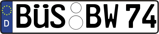 BÜS-BW74