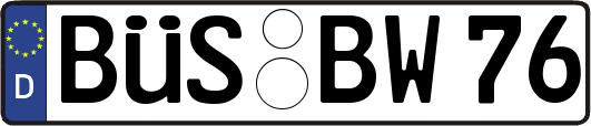 BÜS-BW76