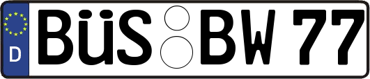 BÜS-BW77