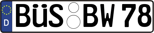 BÜS-BW78