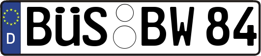 BÜS-BW84