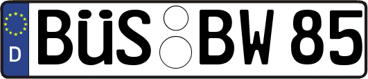 BÜS-BW85