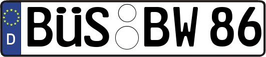 BÜS-BW86