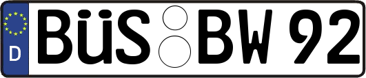 BÜS-BW92