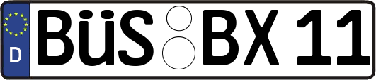 BÜS-BX11