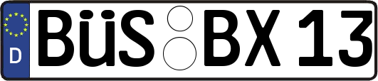BÜS-BX13