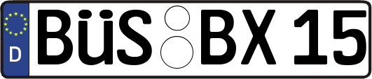BÜS-BX15