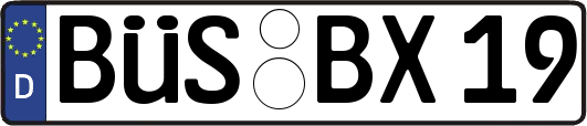 BÜS-BX19