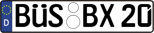 BÜS-BX20