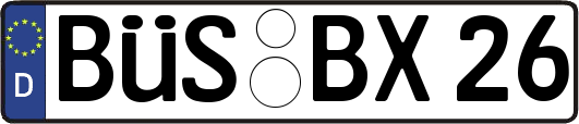 BÜS-BX26