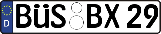 BÜS-BX29