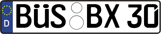 BÜS-BX30