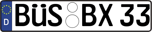 BÜS-BX33