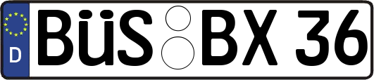 BÜS-BX36