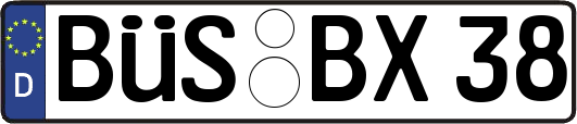 BÜS-BX38