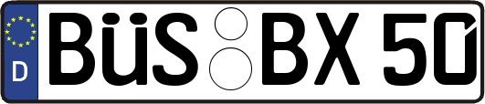 BÜS-BX50