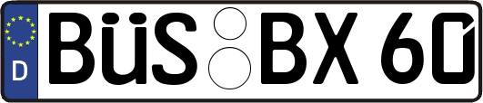 BÜS-BX60