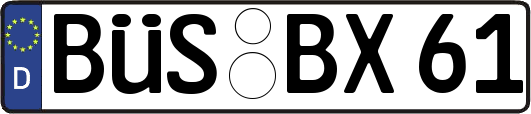 BÜS-BX61