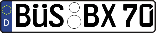 BÜS-BX70